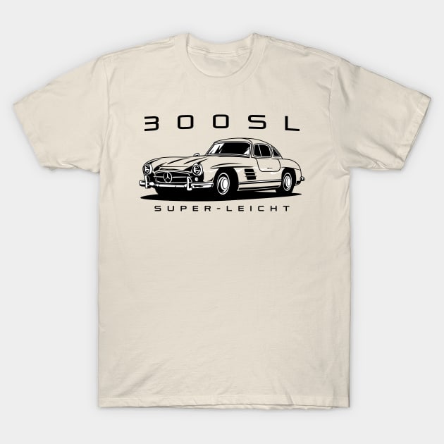 Mercedes Benz 300 SL T-Shirt by celengan